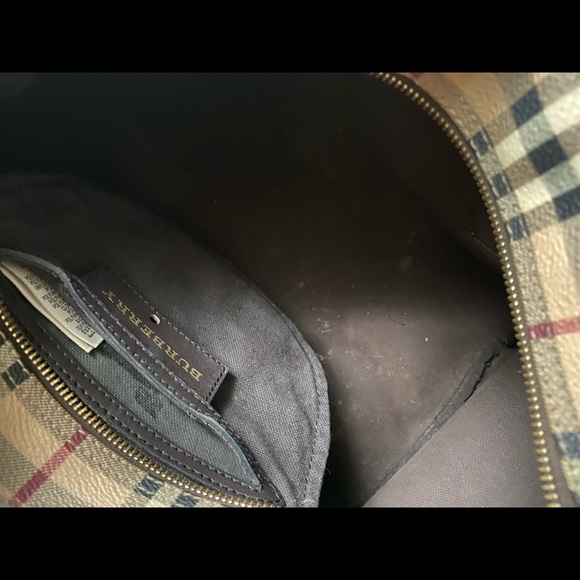 COPY - Vintage BURBERRY Satchel Handbag, medium - Picture 5 of 6